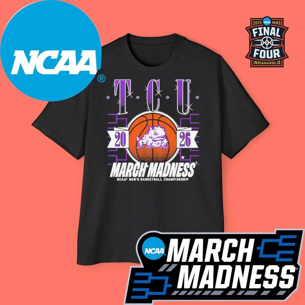 TCU Horned Frogs MBB 2026 NCAA Women’s Basketball Championship March Madness Logo Shirt
