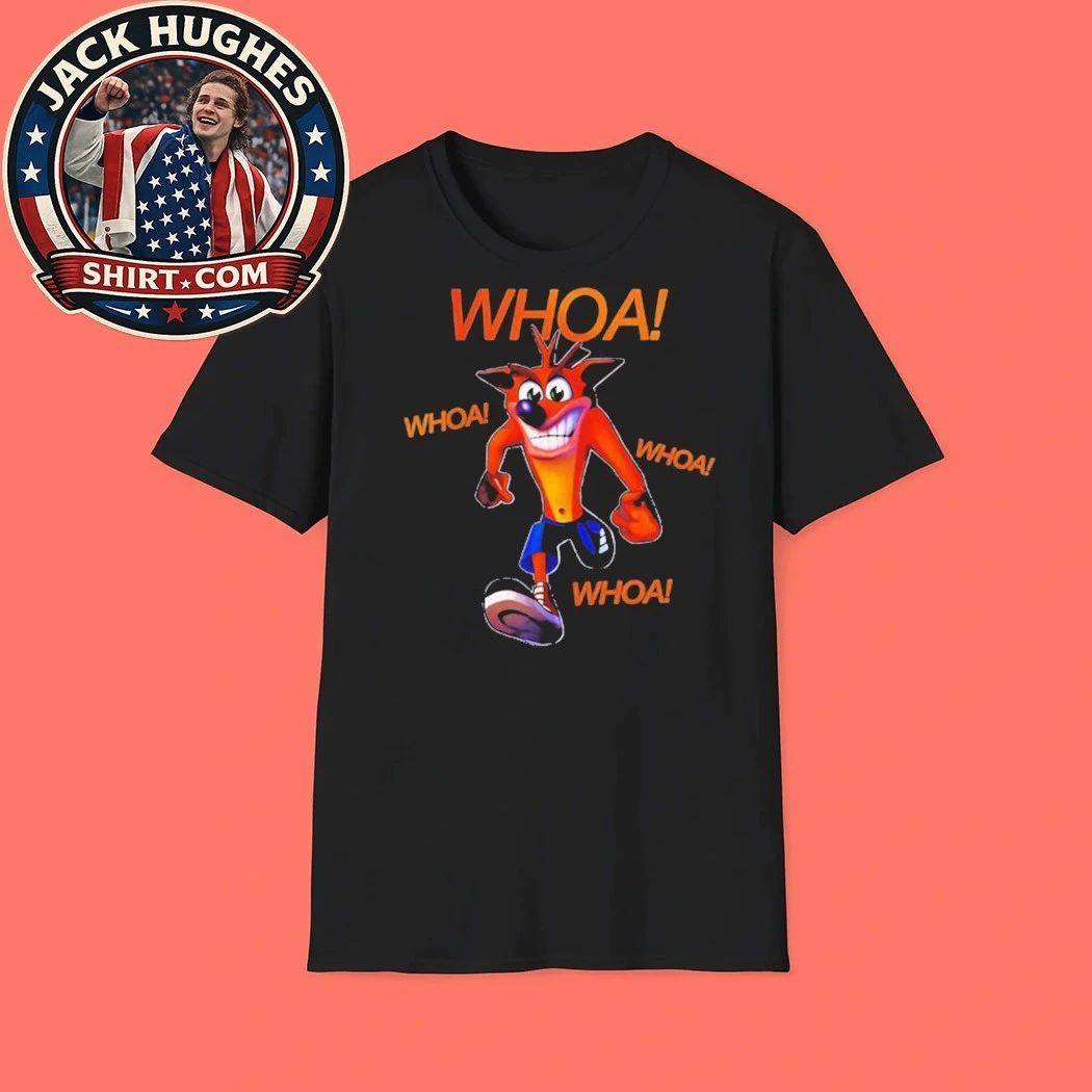 Original Crash Bandicoot Whoa Whoa Whoa Women Shirt