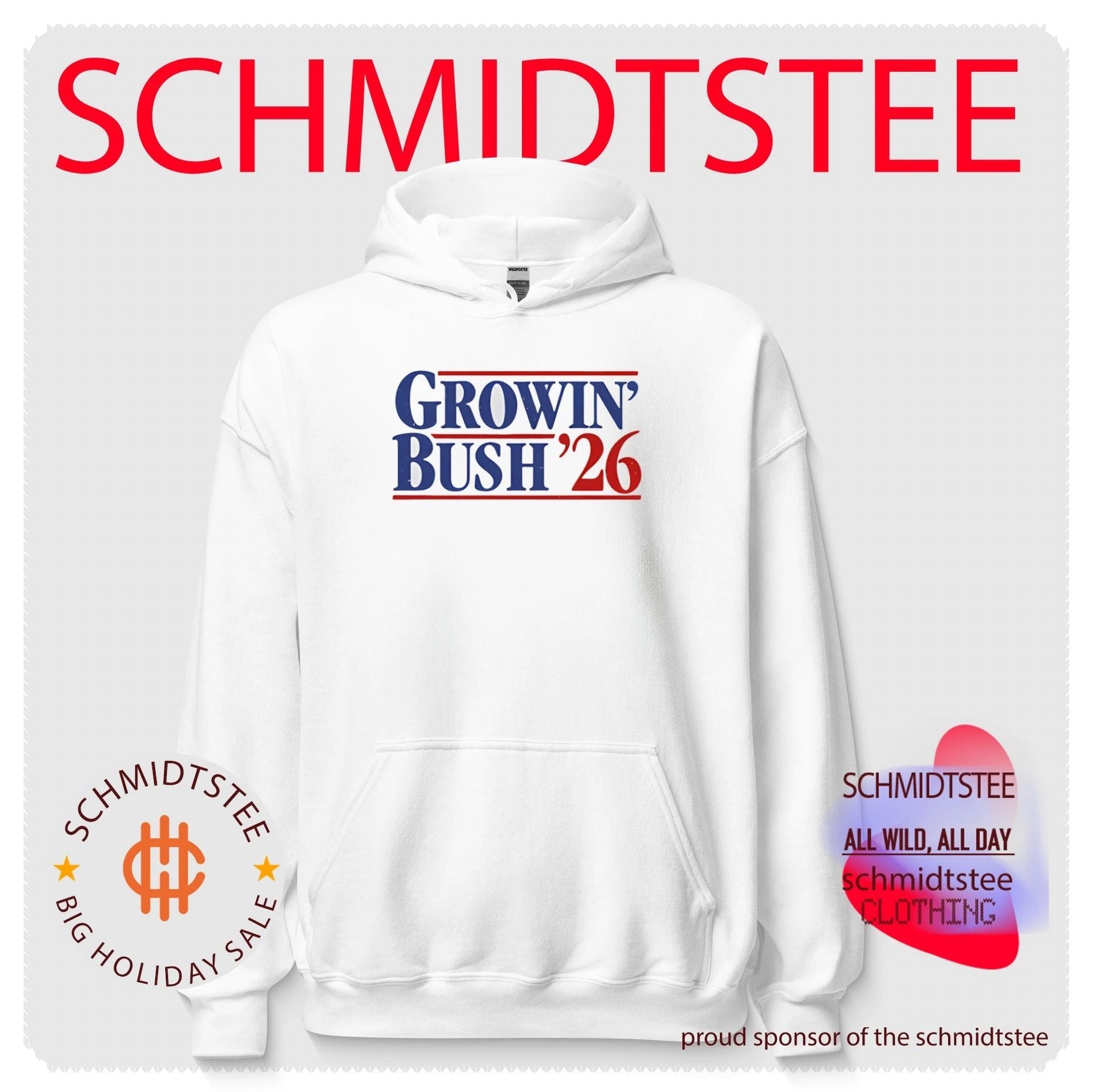 Growin’ Bush ’26 2026 Election Political Campaign shirt