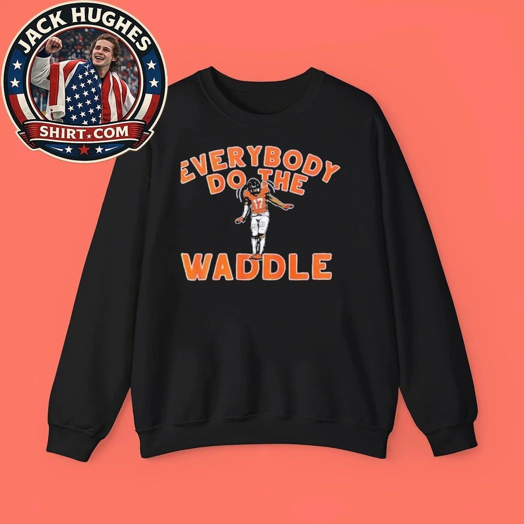 Everybody Do The Waddle Jaylen Waddle Miami Dolphins Fan Shirt