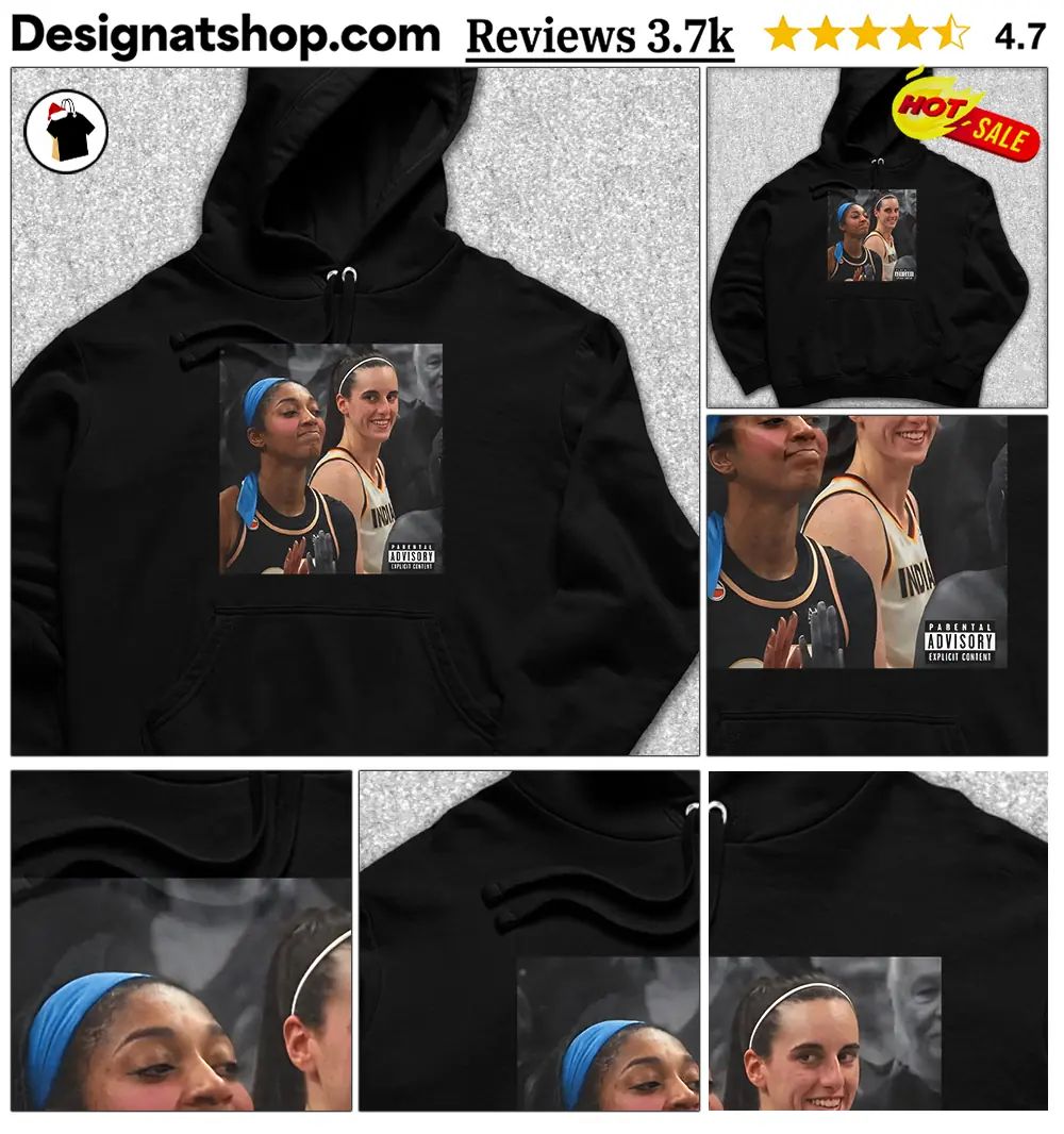Caitlin Clark Laughing At Angel Reese photo shirt