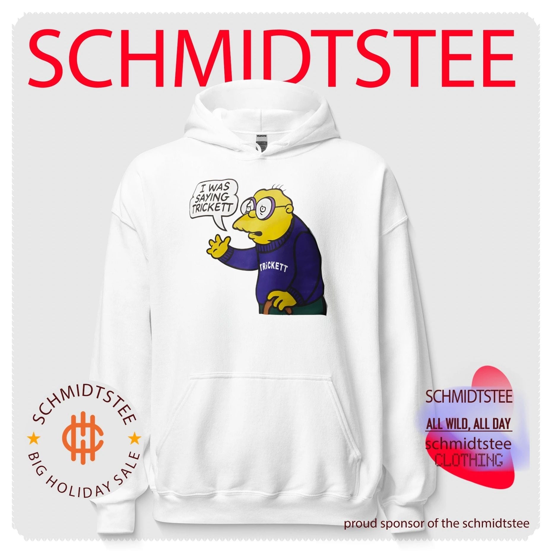Hans Moleman I Was Saying Trickett The Simpsons shirt