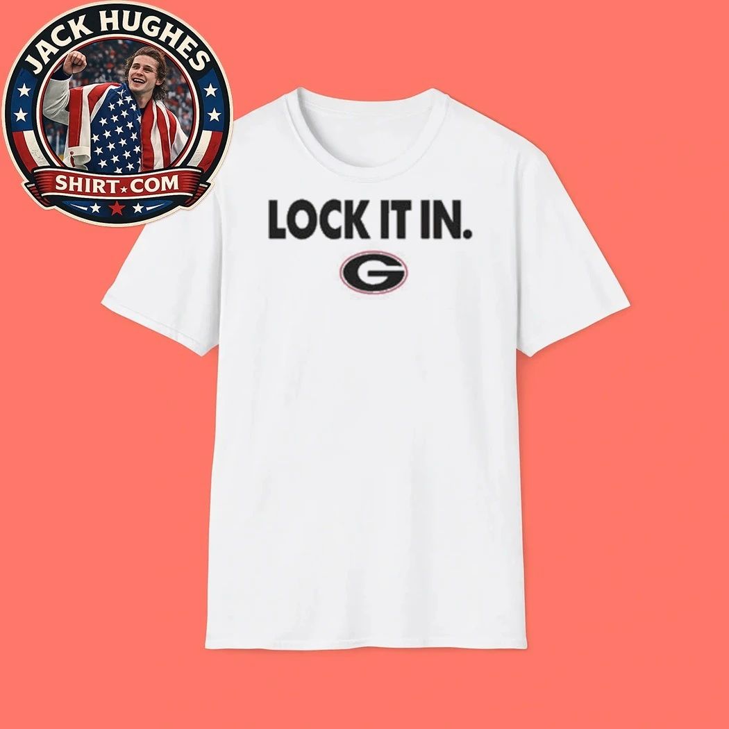 Lock It In Georgia Bulldogs Shirt – Georgia Bulldogs Fan Graphic T-Shirt