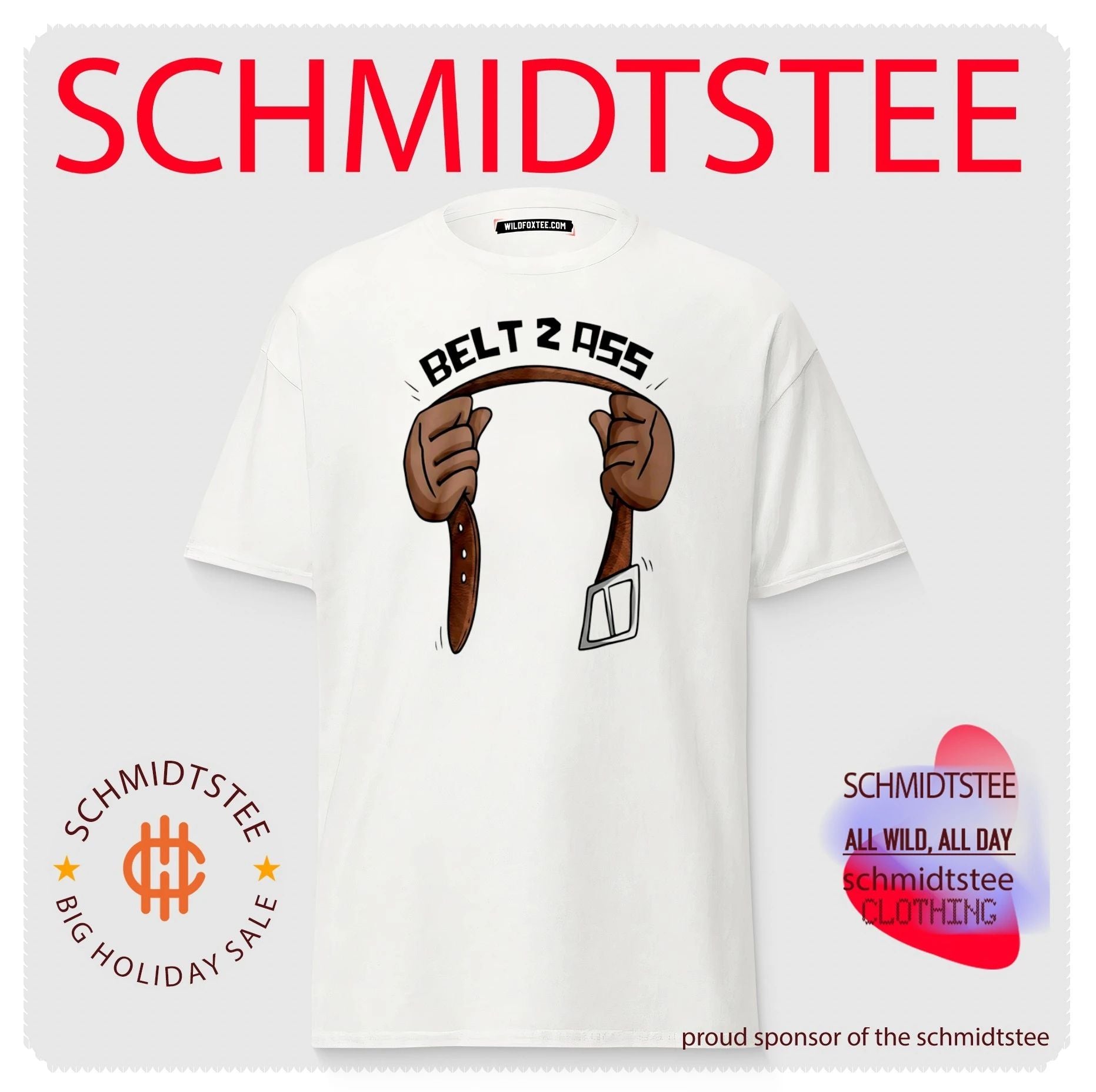 Belt 2 Ass funny humor discipline slogan shirt