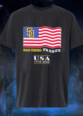 San Diego Padres Shirt USA 1776 2026 Patriotic Baseball T-Shirt