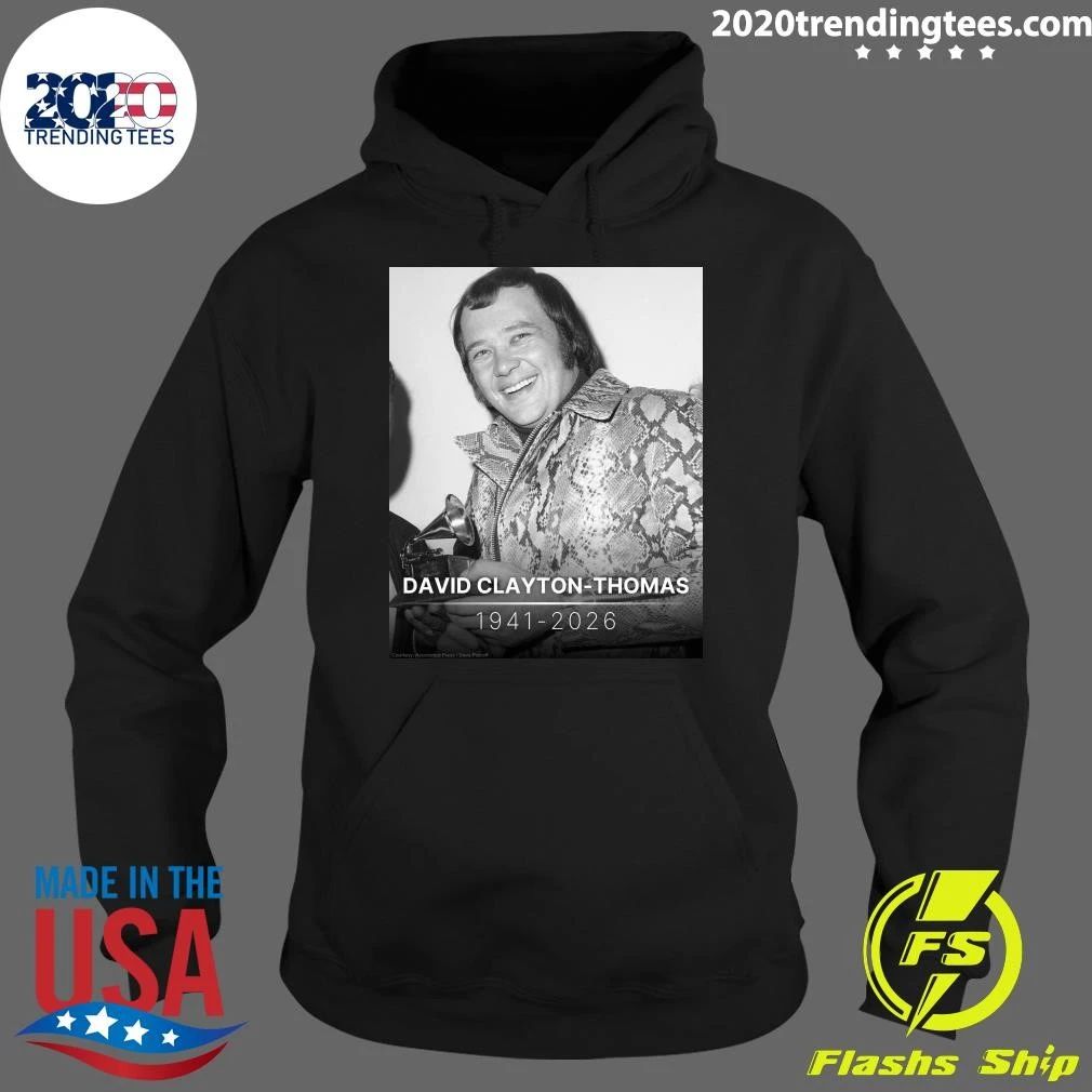 Rip David Clayton-Thomas 1941-2026 Shirt