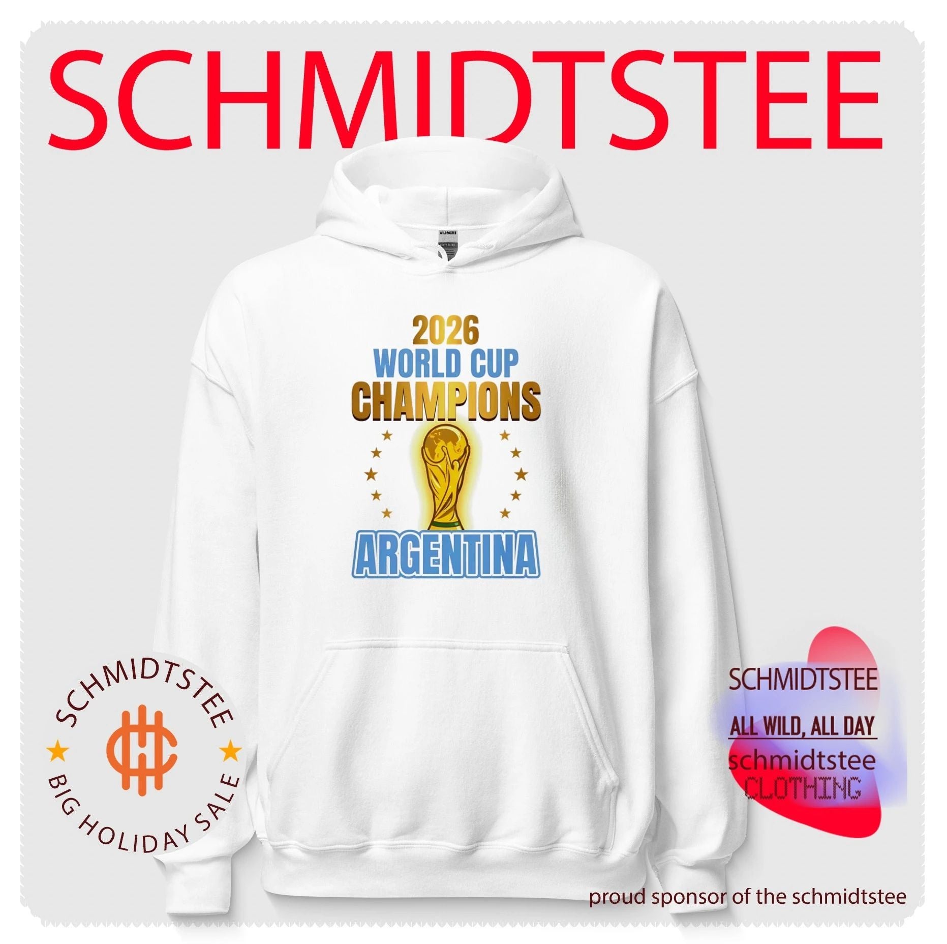 2026 World Cup Champions Argentina Football Soccer shirt