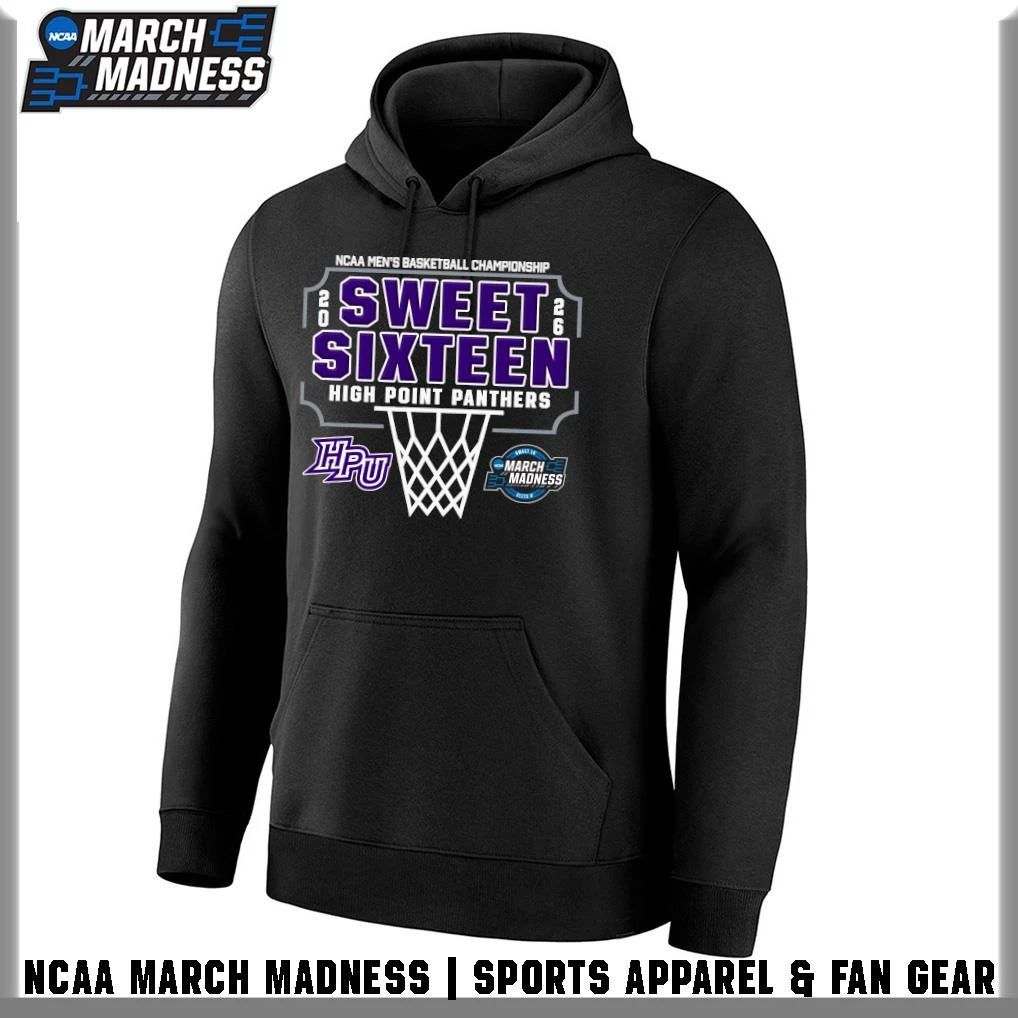 High Point Panthers 2026 NCAA Men’s Basketball Tournament March Madness Sweet Sixteen T-Shirt