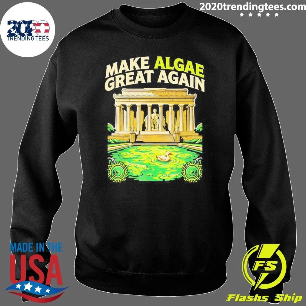 Make Algae Great Again Funny Political Satire Shirt