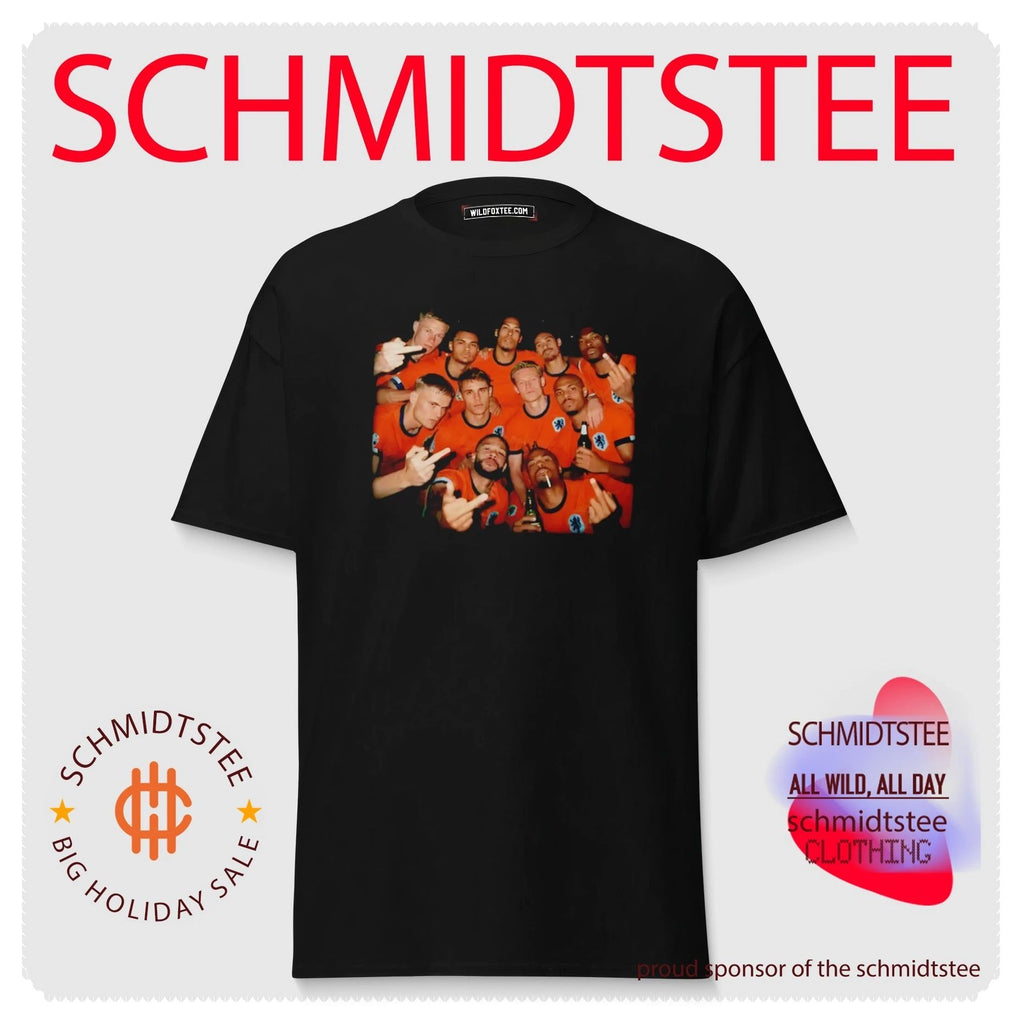 Netherlands National Football Team Players middle finger shirt