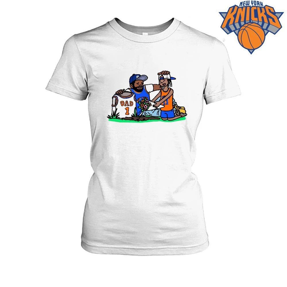 Jalen Brunson Rick Brunson Memorial Father Day New York Basketball Championship Fan Gift Shirt