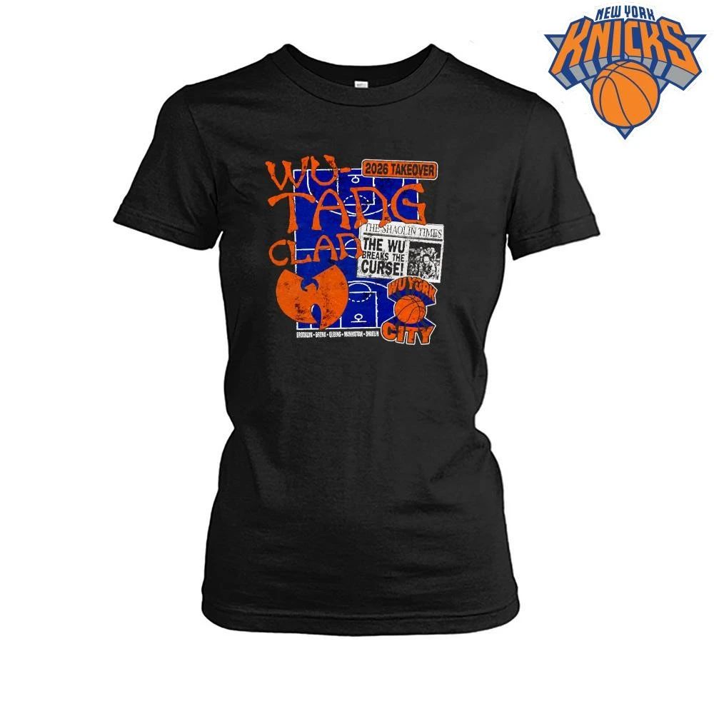 Wu Tang Clan 2026 Takeover Wu York City Basketball Court Grunge Shirt