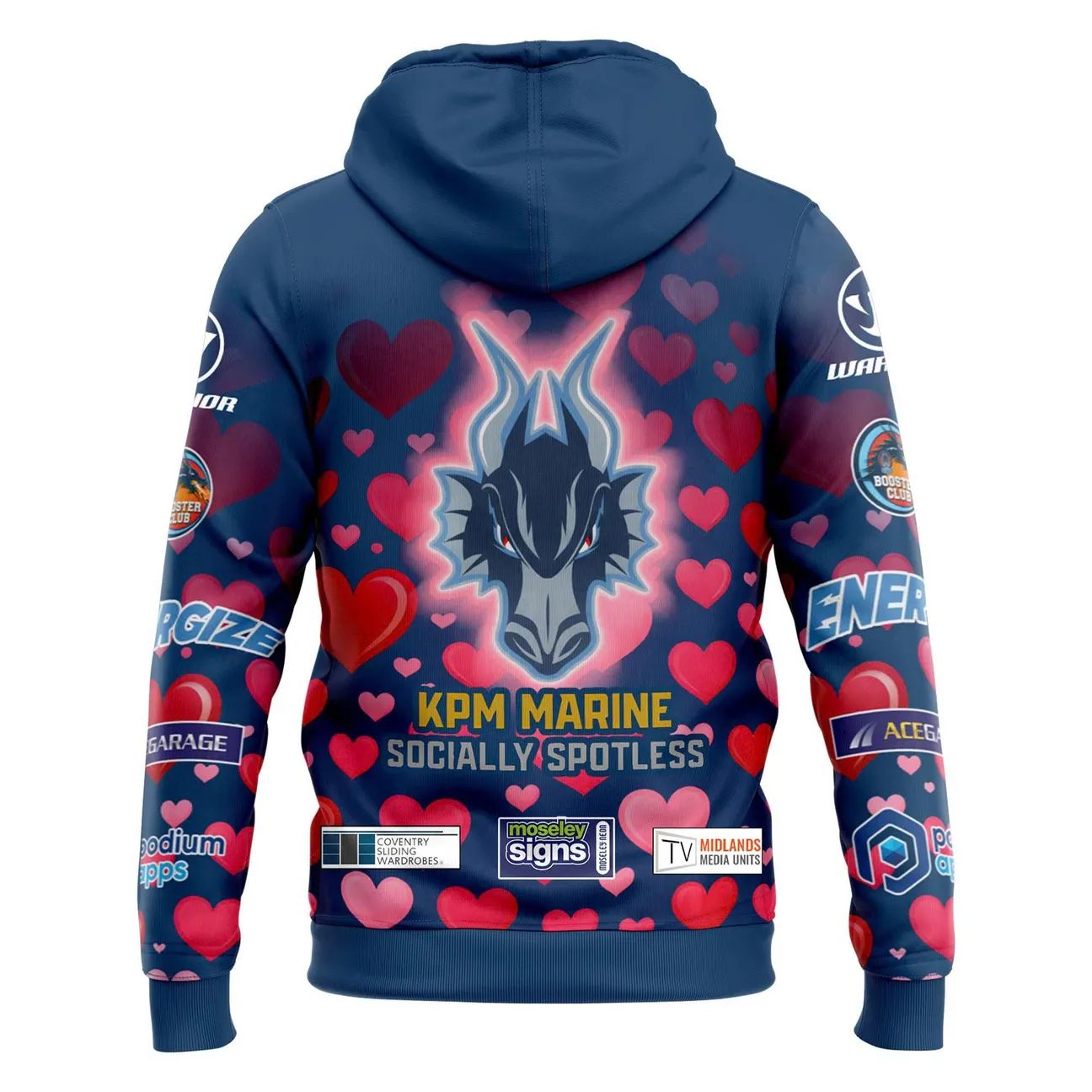 Coventry Blaze Valentine’s 2026 3D Hoodie and Cap