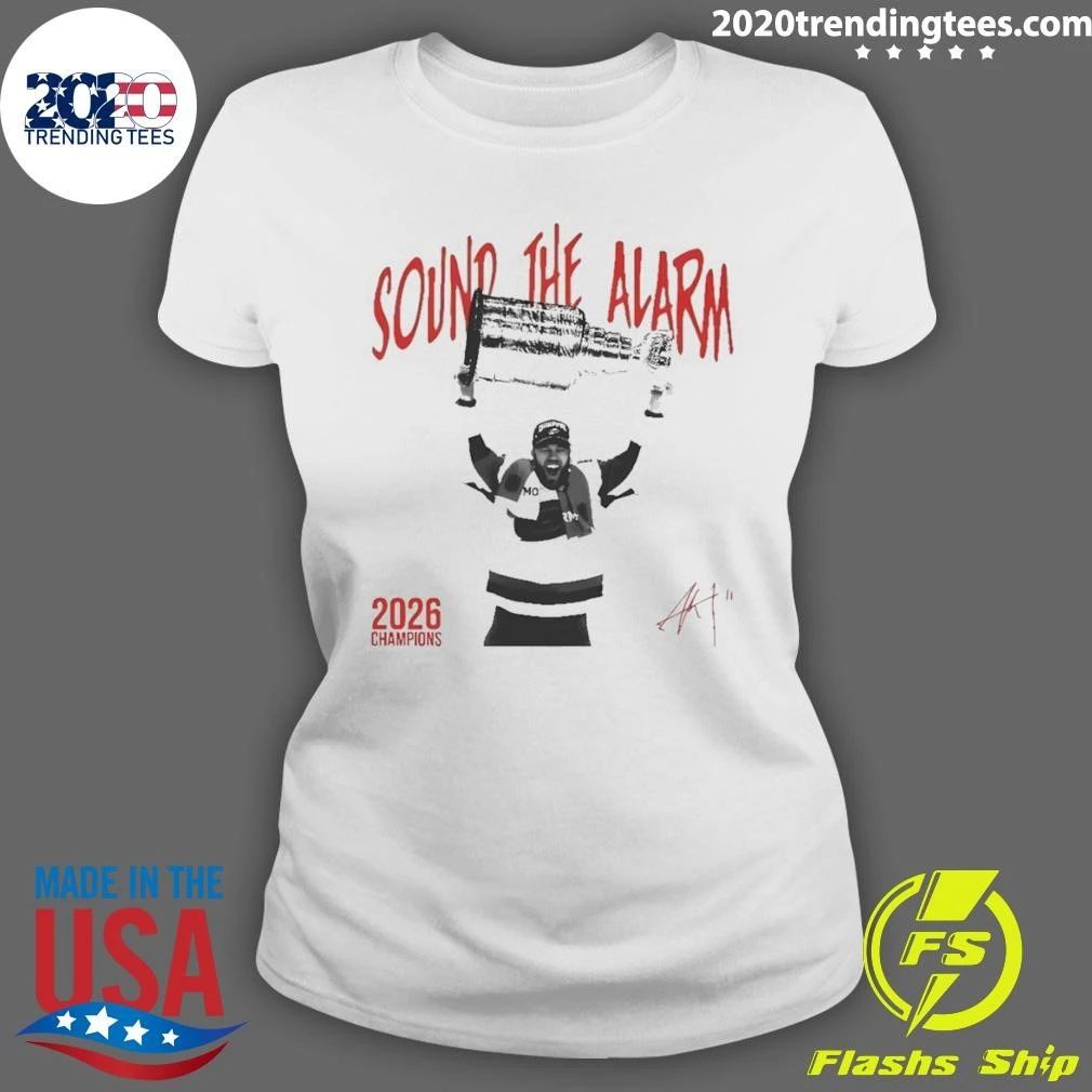 Carolina Hurricanes Stanley Cup Sound The Alarm 2026 Champions Shirt