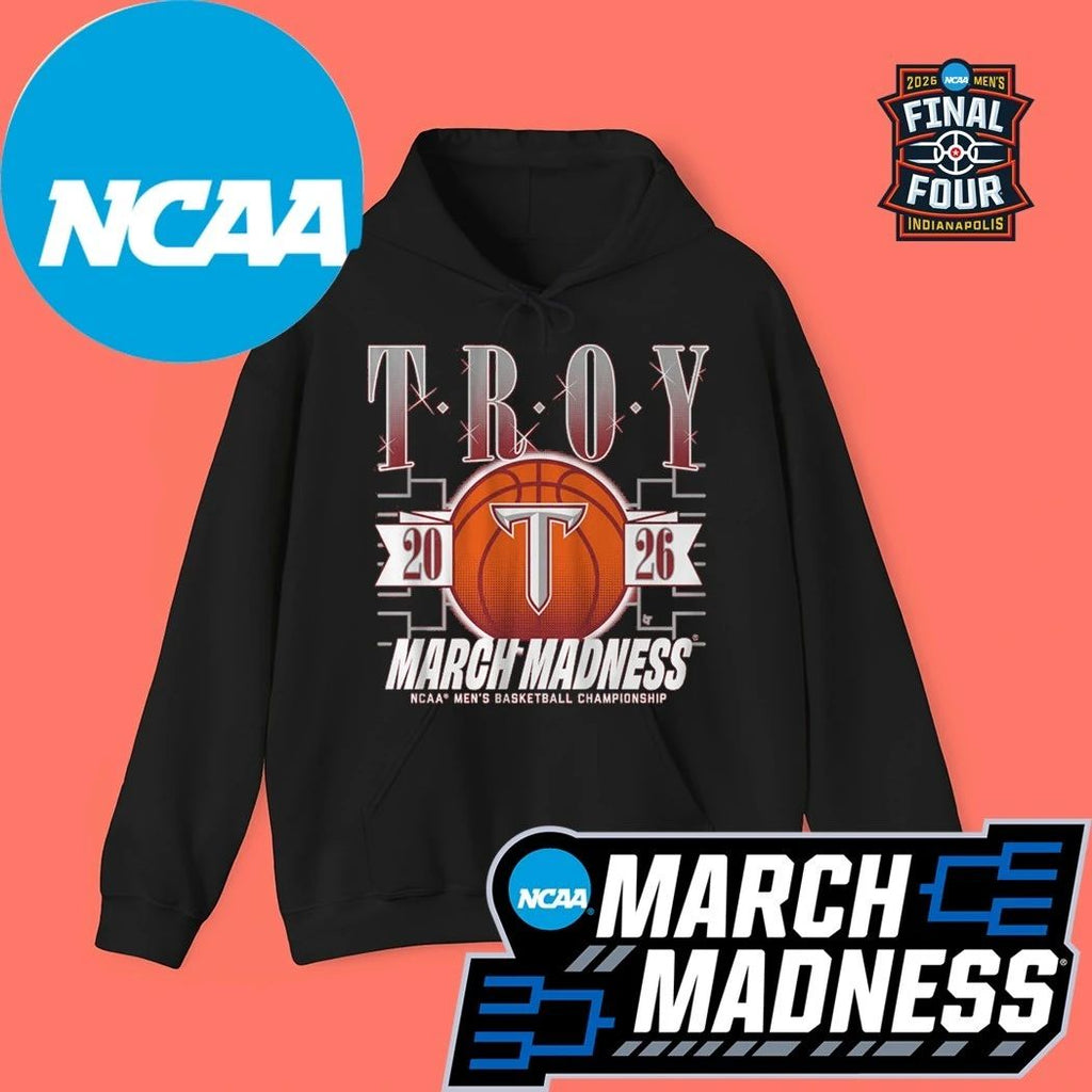Troy Trojans MBB 2026 NCAA Women’s Basketball Championship March Madness Logo Shirt