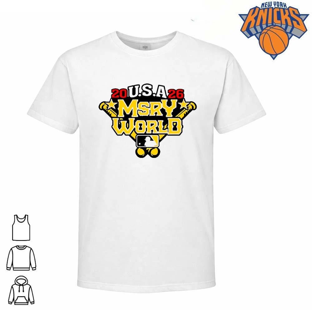 USA 2026 MSRY World Baseball Championship Parody Streetwear Shirt