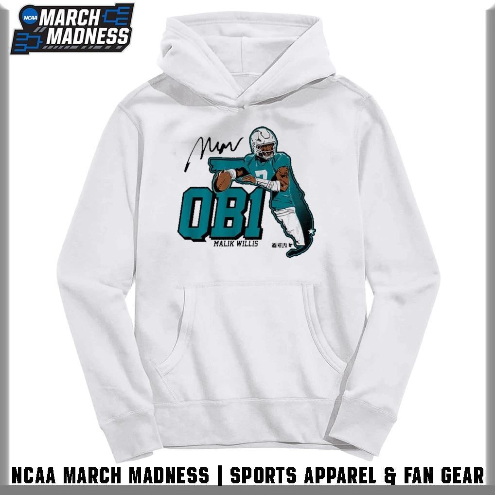 Malik Willis QB1 Miami Dolphins T-Shirt