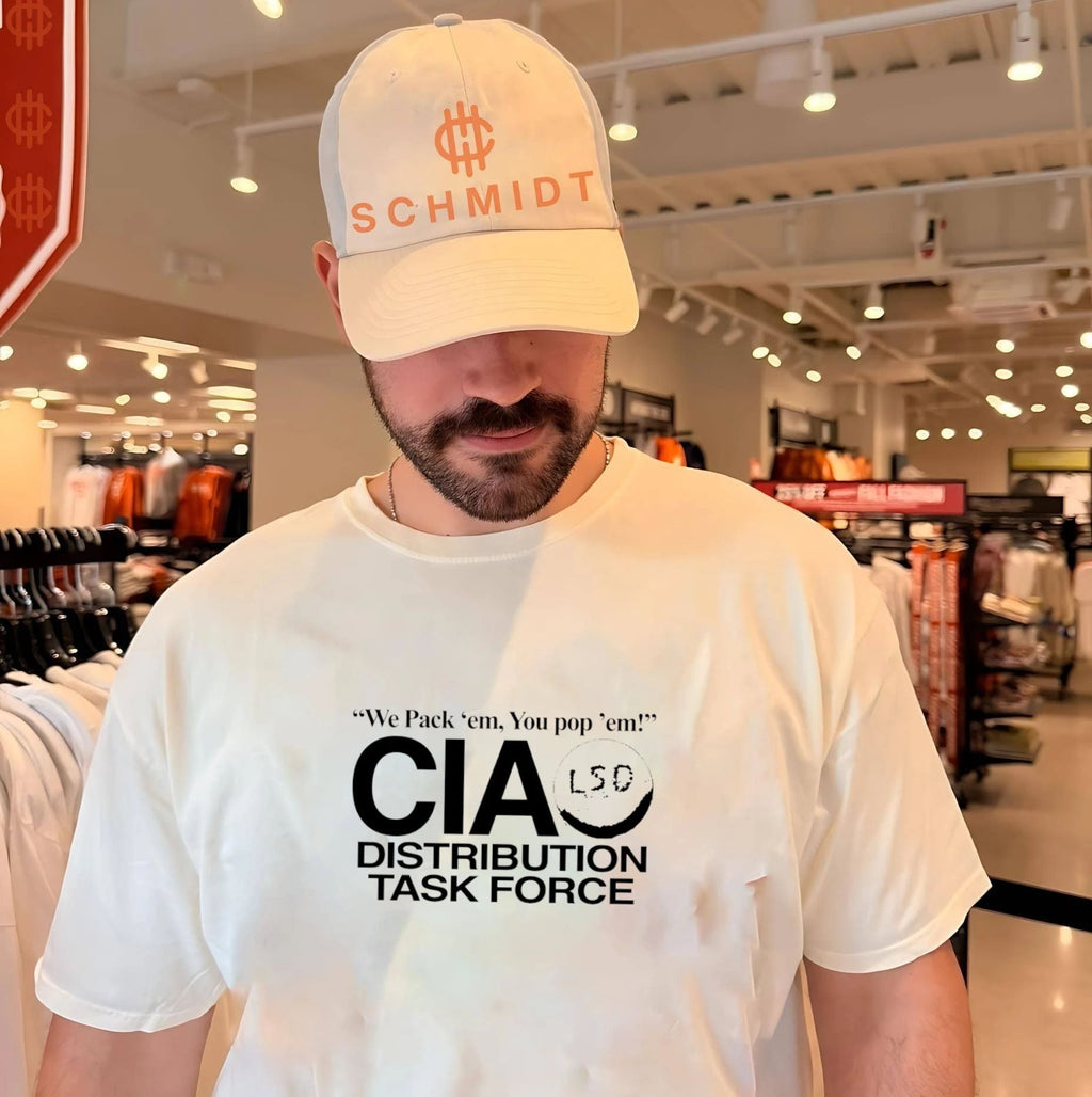 We Pack ’em You Pop ’em CIA Distribution Task Force shirt