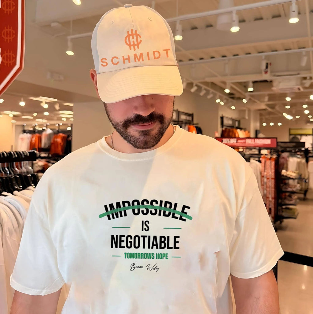 Becca Wiley impossible is negotiable tomorrows hope shirt