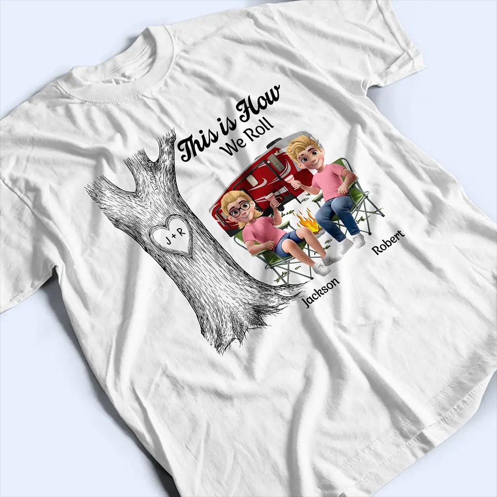 Camping Partners For Life - Personalized T Shirt