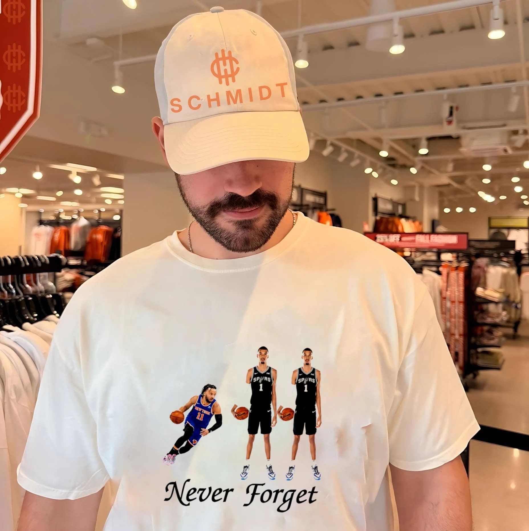 Jalen Brunson And Victor Wembanyama Never Forget Shirt