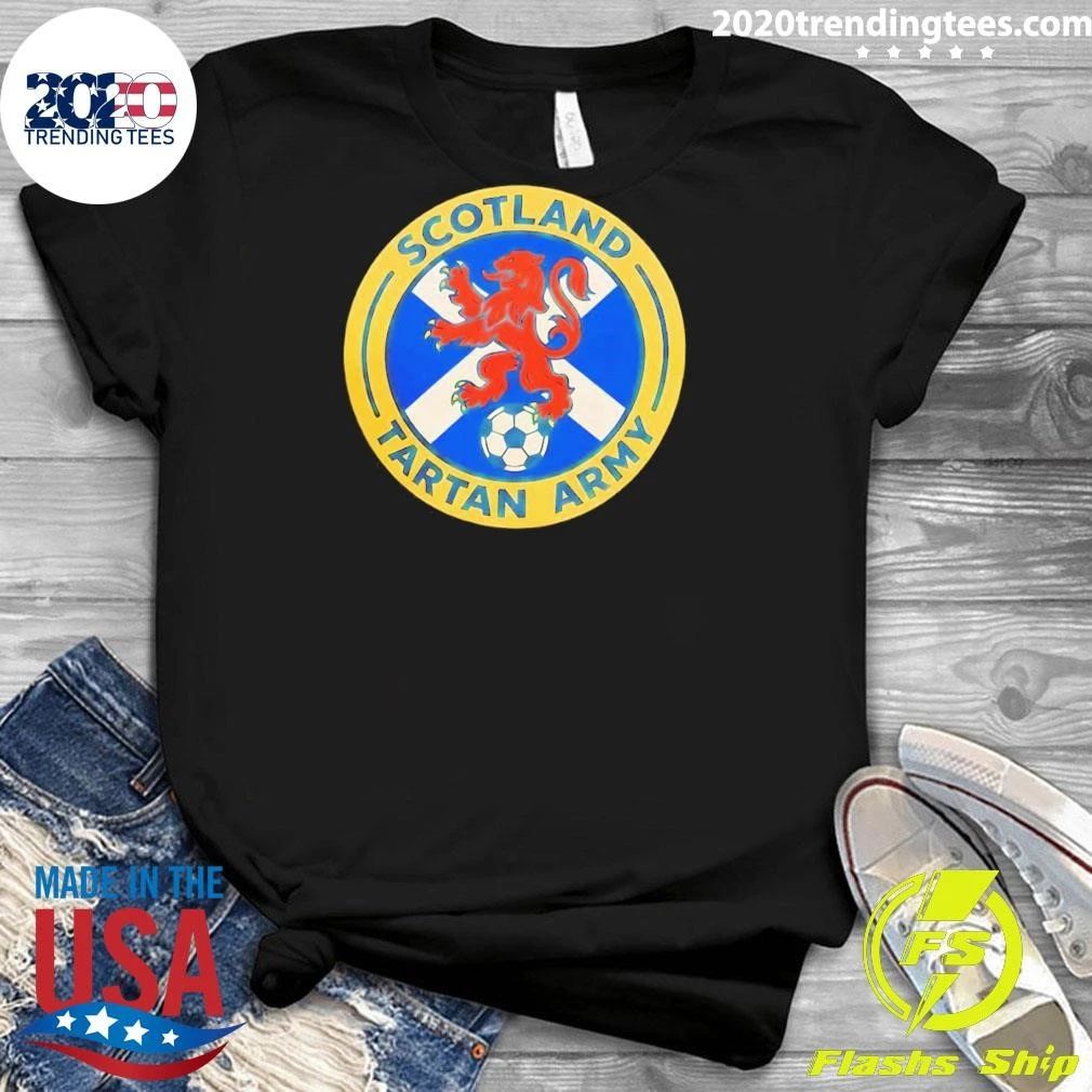 Scotland Tartan Army Scotland On Tour Usa 2026 Shirt
