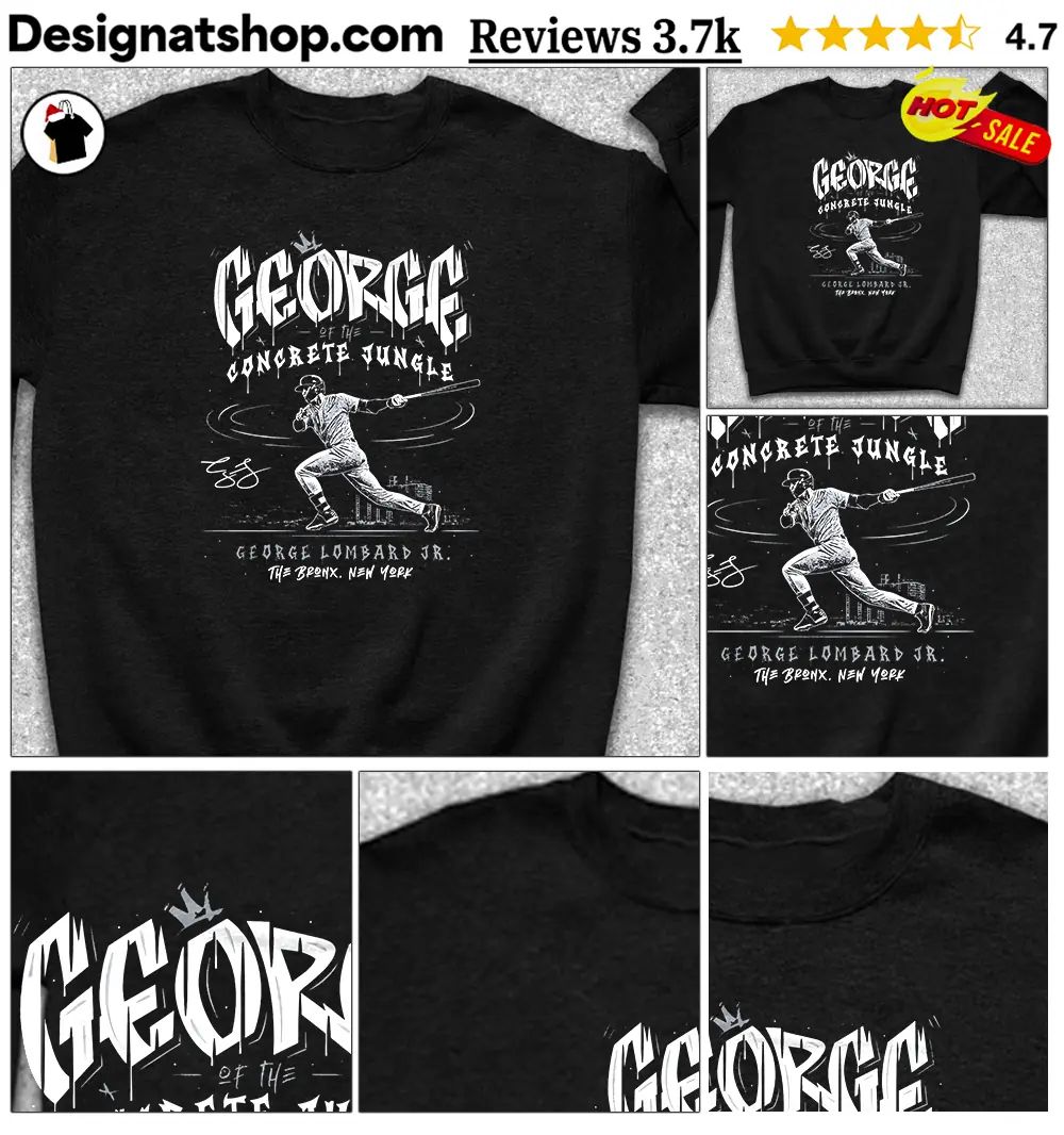 George Of The Concrete Jungle George Lombard Jr The Bronx New York Shirt
