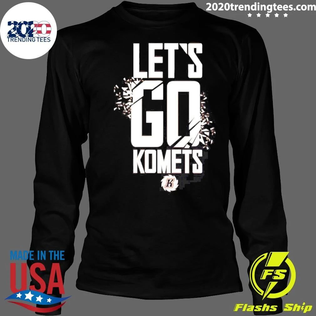 Let’s Go Komets Hockey Team Logo Shirt