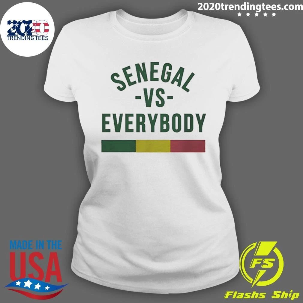 Senegal Vs Everybody Senegalese Pride West Africa Shirt