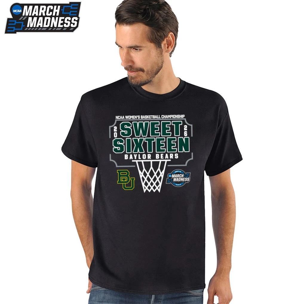 Baylor Bears 2026 NCAA Women’s Basketball Tournament March Madness Sweet Sixteen T-Shirt