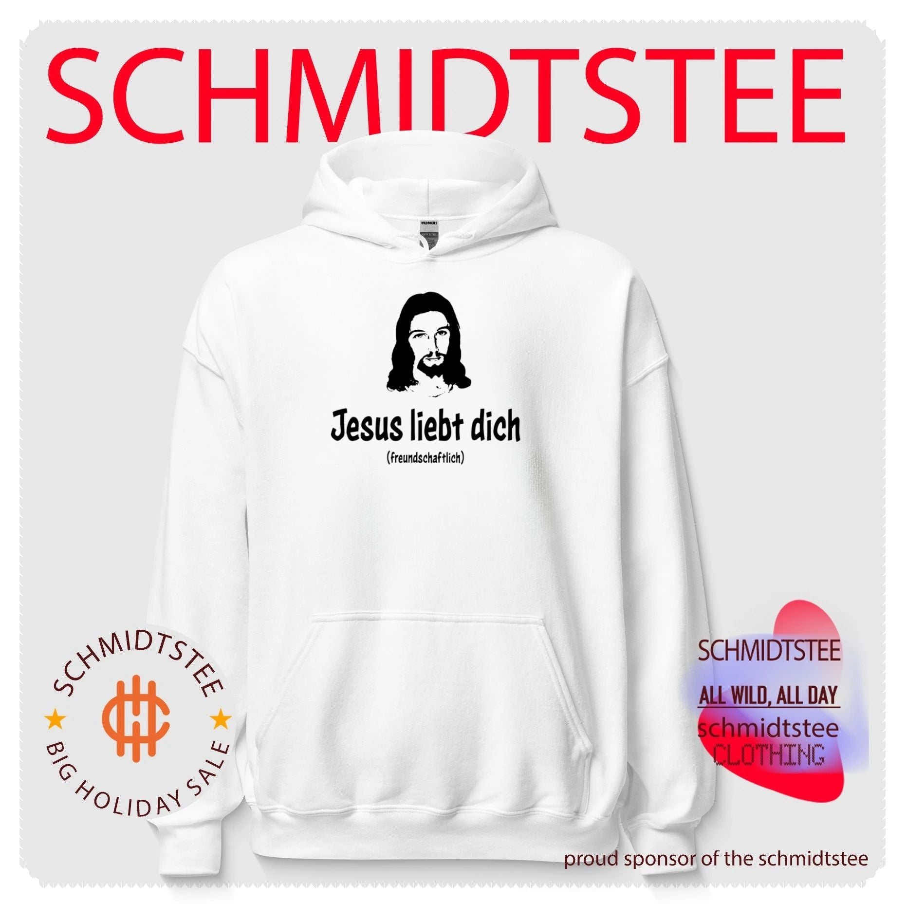 Jesus Liebt Dich Freundschaftlich Christian shirt