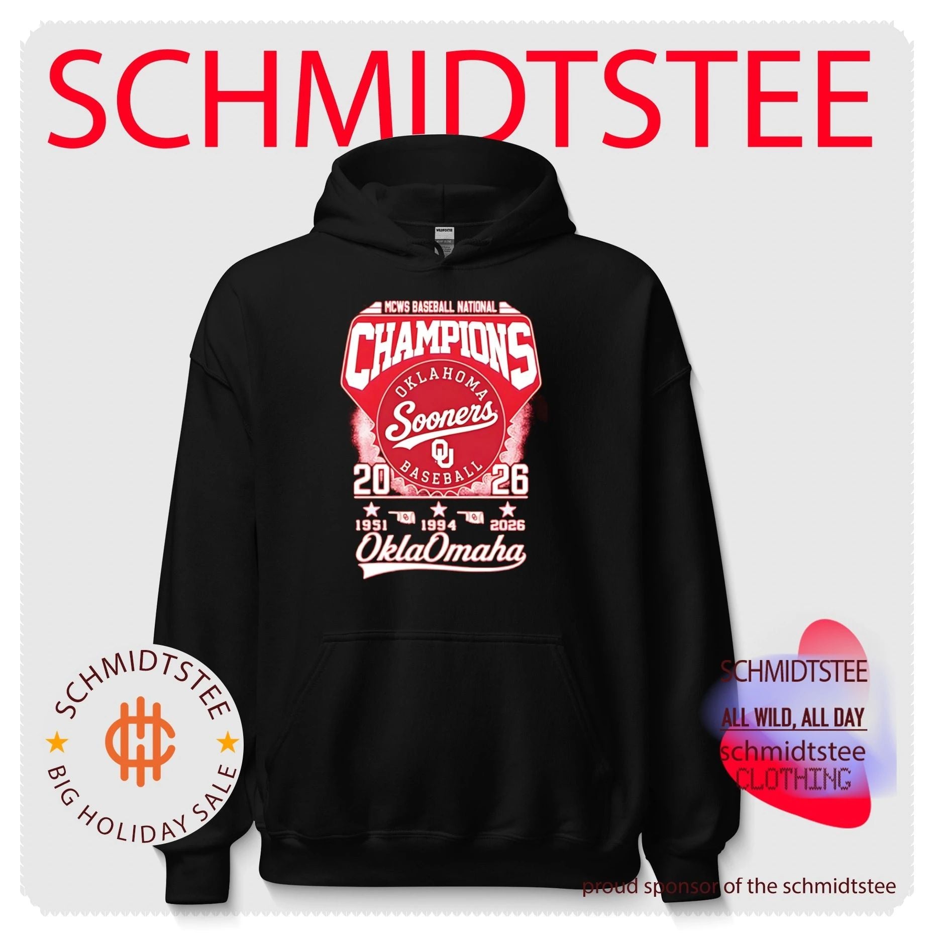 Oklahoma Sooners baseball 2026 MCWS Champions 3 Time OklaOmaha shirt