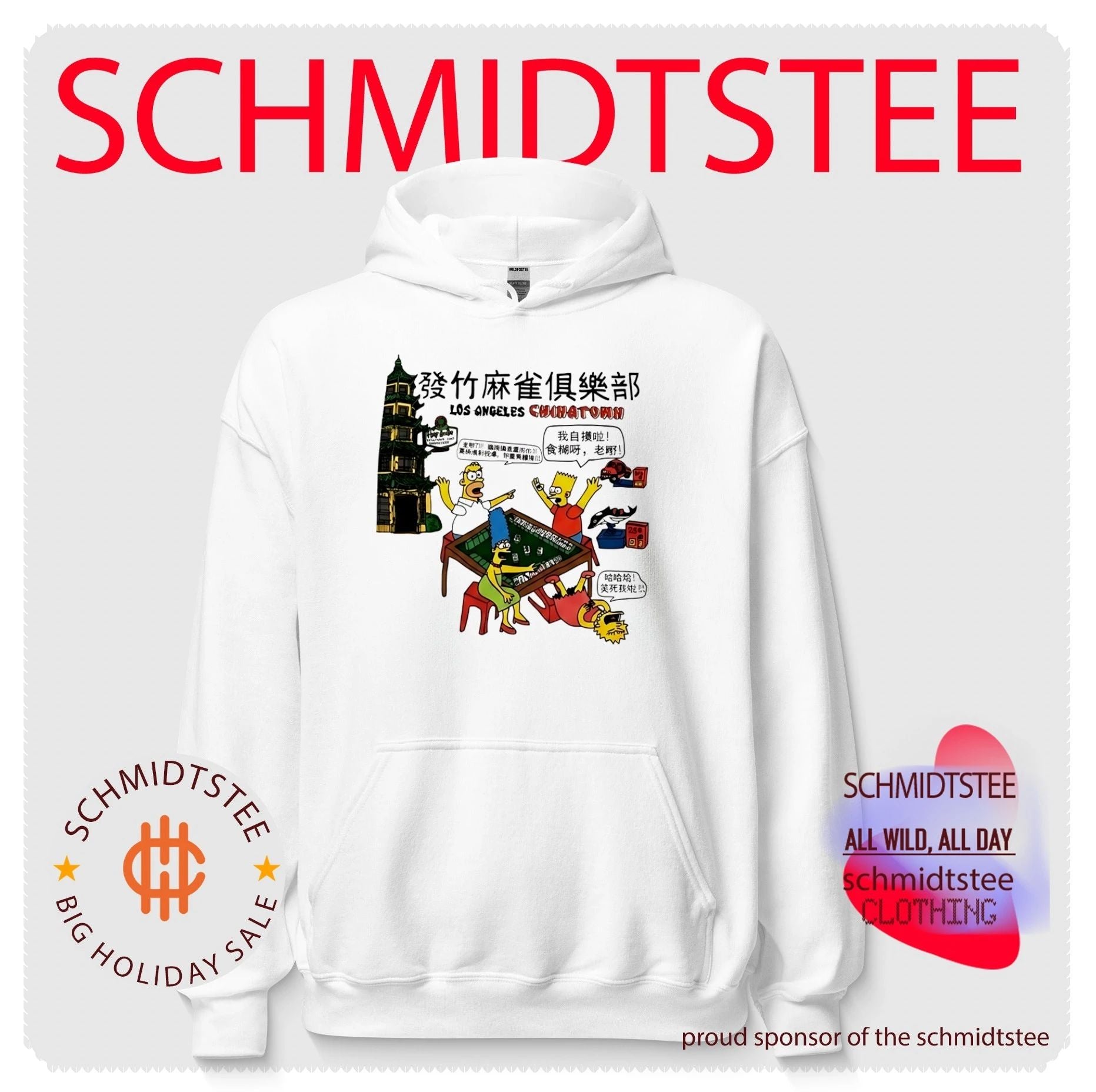 Simpsons Los Angeles Chinatown Shirt
