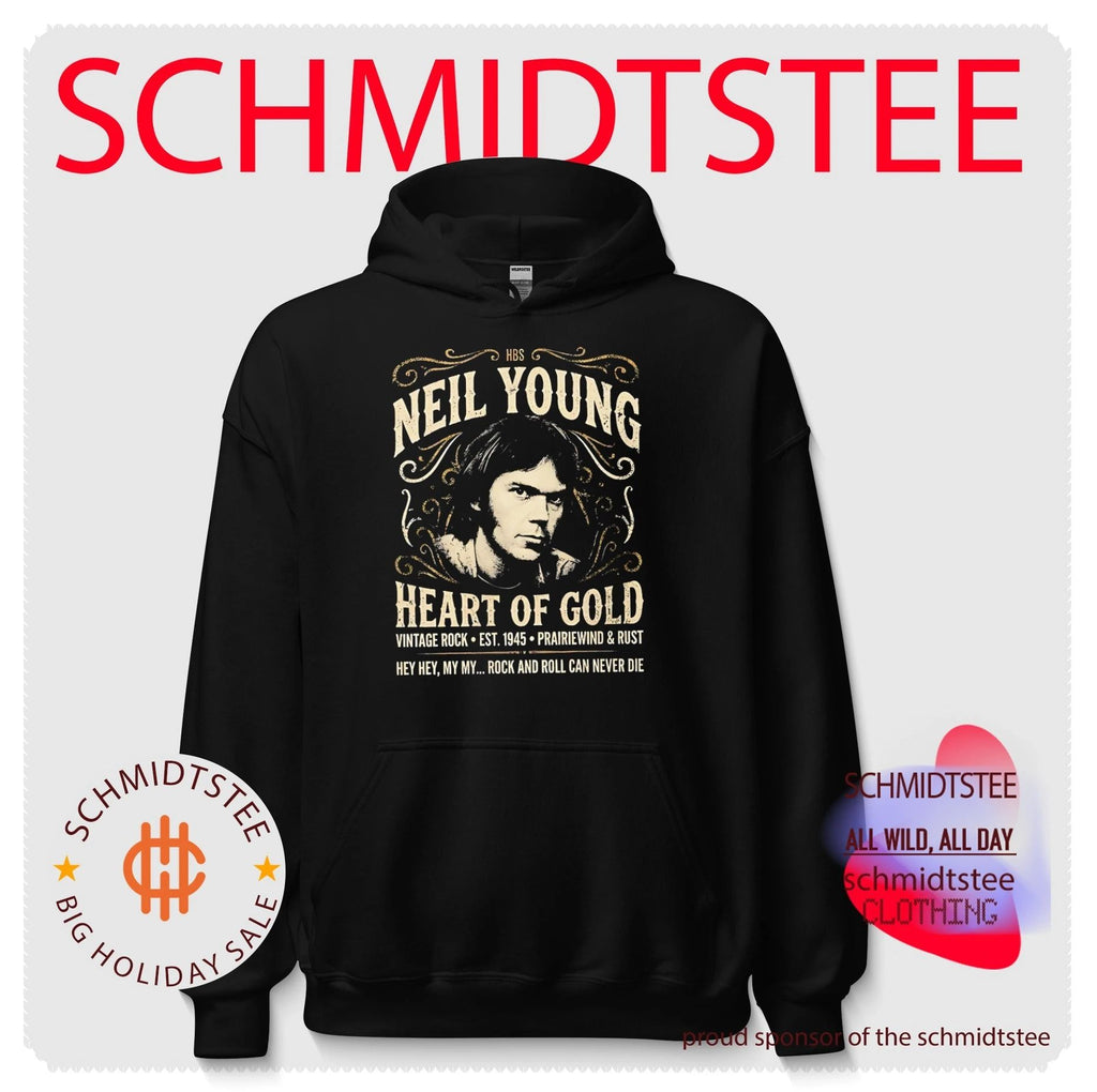 Neil Young heart of gold vintage rock est 1945 Prairiewind and Rust vintage shirt
