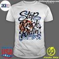 Stop Knick Ridin New York City Skyline T-Shirt