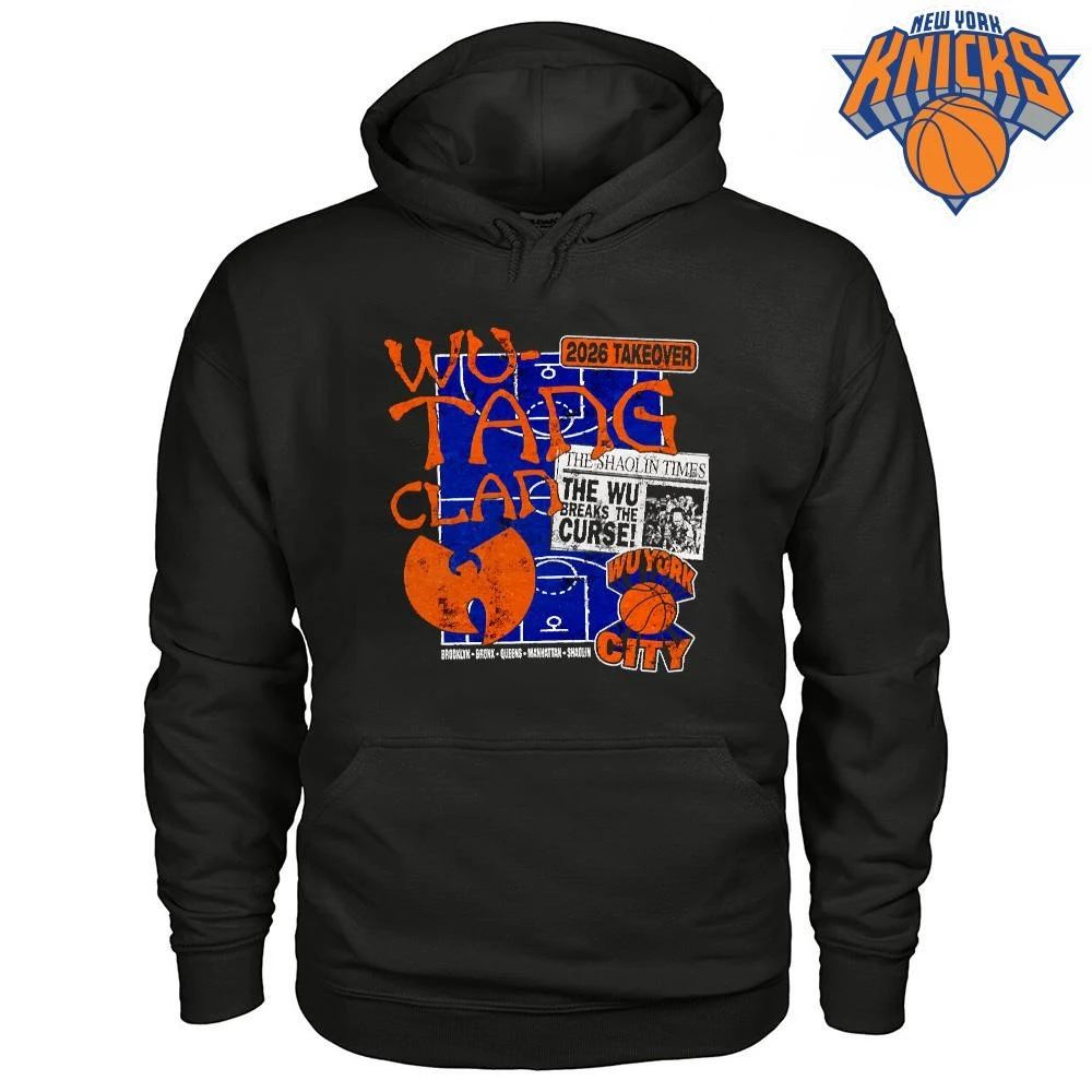 Wu Tang Clan 2026 Takeover Wu York City Basketball Court Grunge Shirt