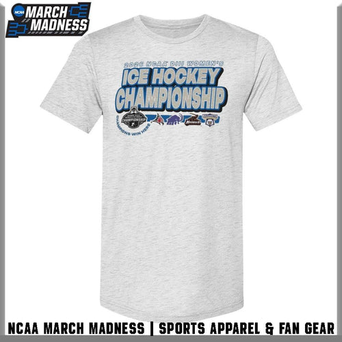 4 Teams Logo 2026 NCAA Division III Women’s Ice Hockey Championship T-Shirt