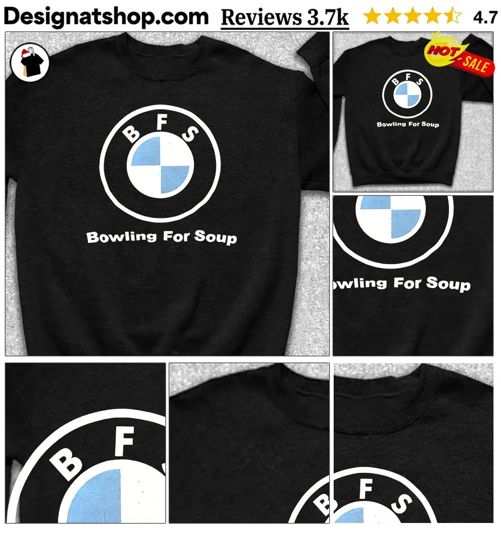 Bowling For Soup BFS logo parody shirt