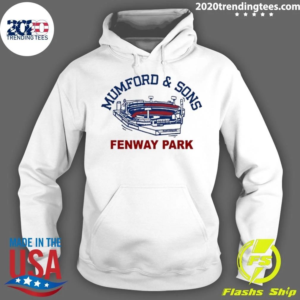 Mumford and Sons Fenway Park 2026 Event Tee Shirt