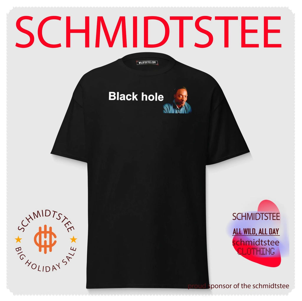 Anthony Mackie Black hole shirt