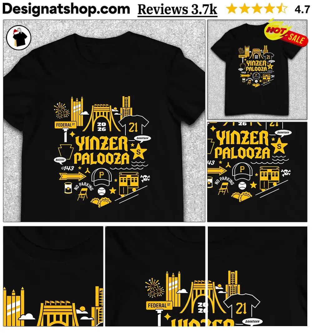 Pittsburgh city skyline Yinzer Palooza federal st 21 buccos 143 shirt