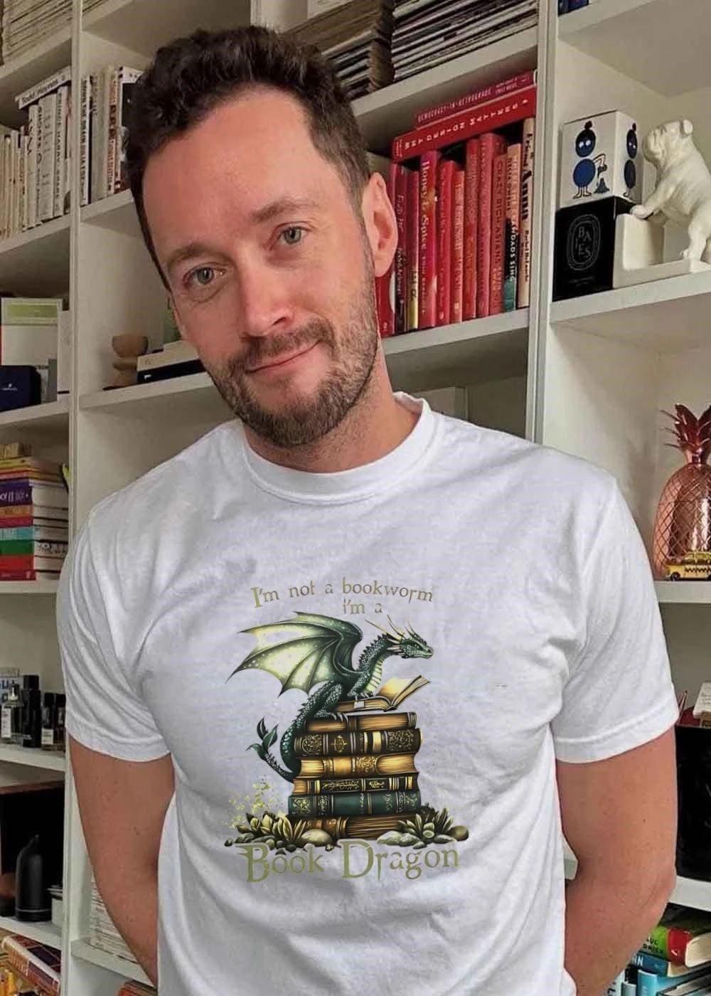 I’m Not a Bookworm I’m a Book Dragon T-Shirt