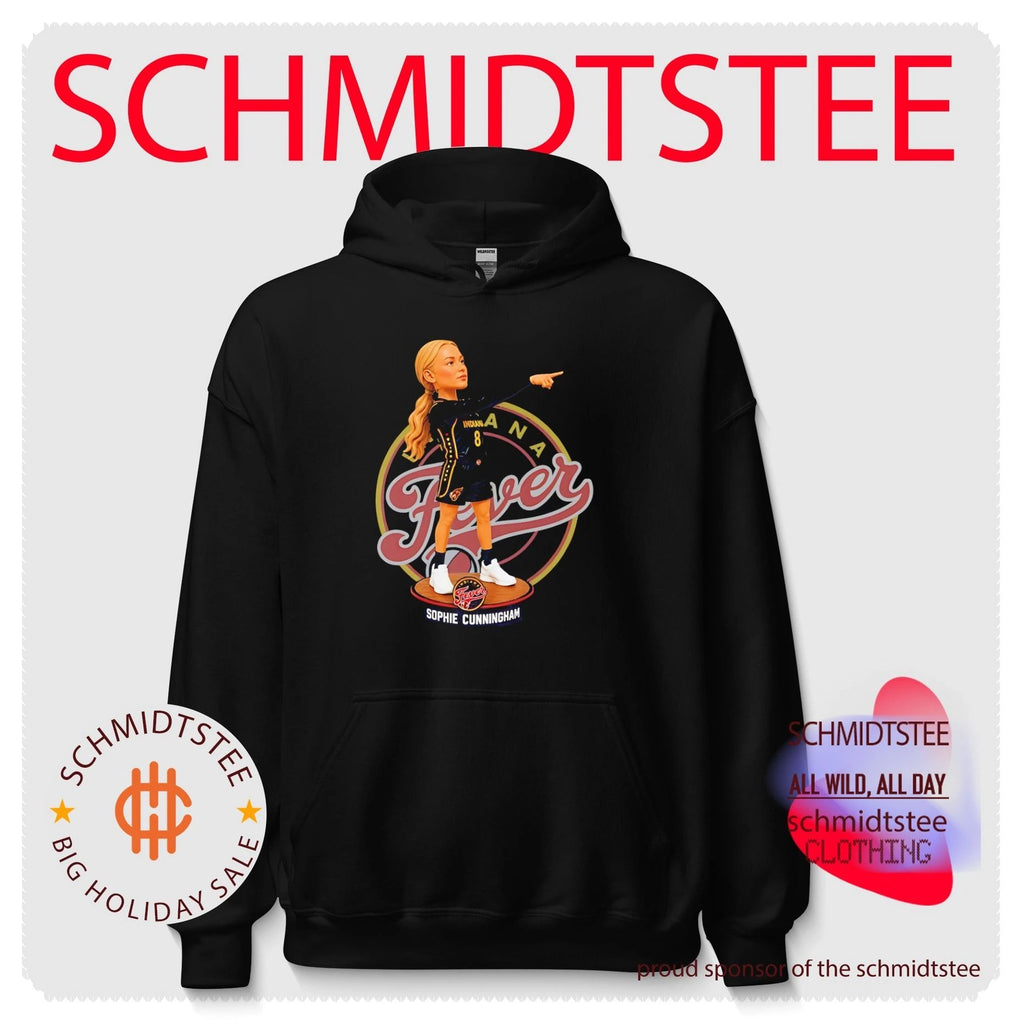 Indiana Fever Sophie Cunning Ham figure illustration shirt