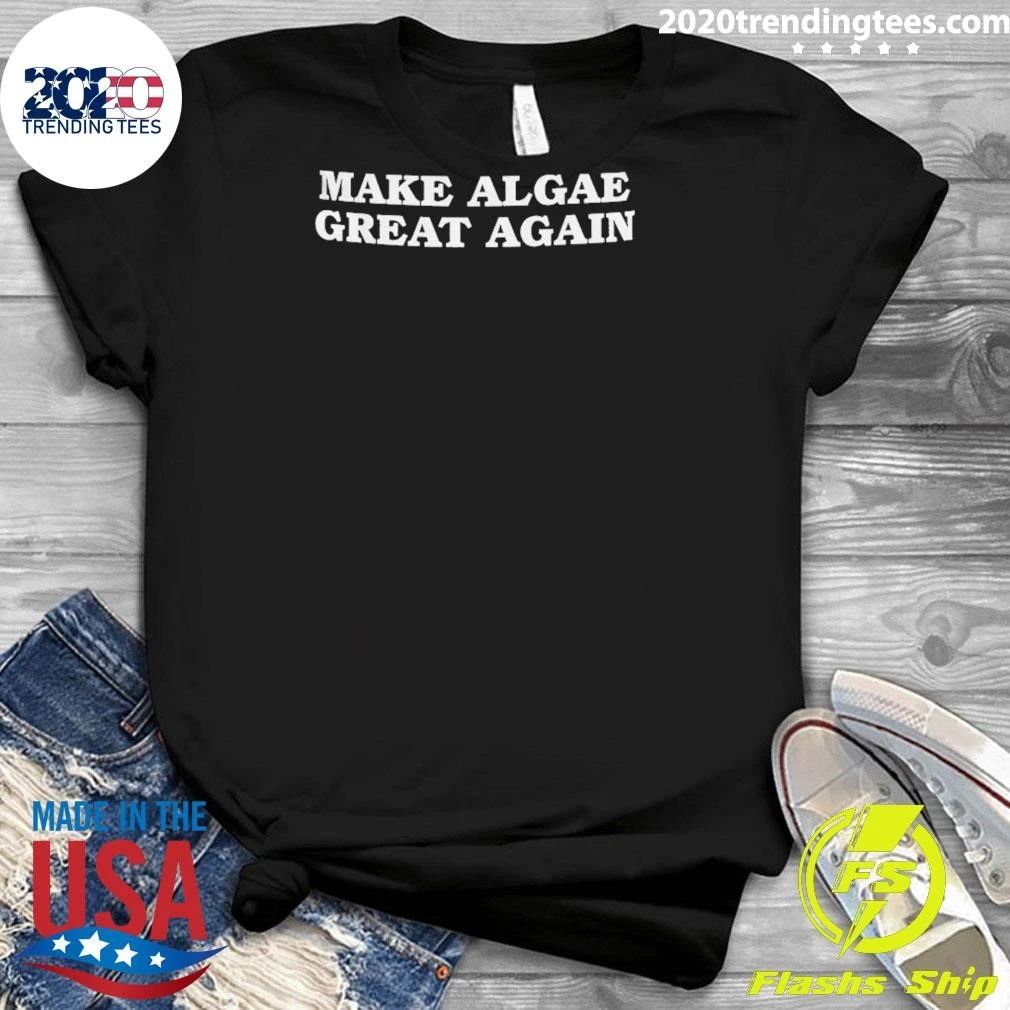 Make Algae Great Again Anti Trump 2026 Shirt