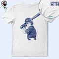 Custom Photo Ink Drawing Baseball Mom - Personalized T Shirt