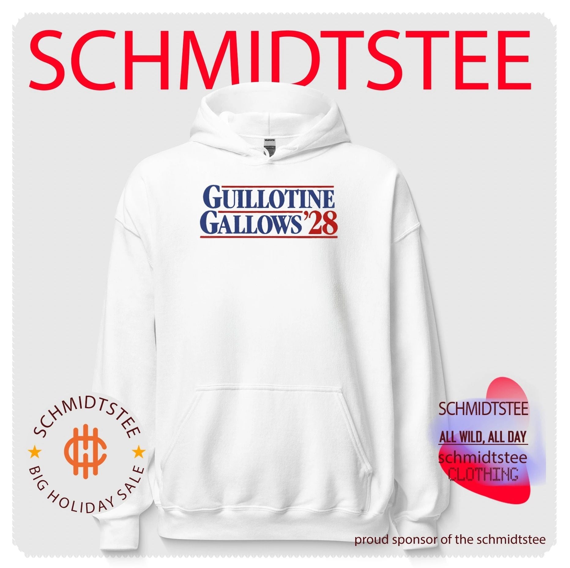 Guillotine Gallows ’28 2028 Election Political Satire shirt