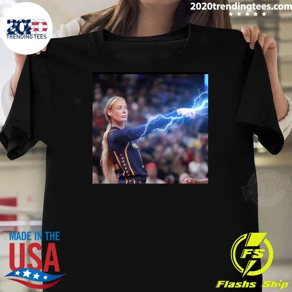 Sophie Cunningham Lightning Power Basketball Shirt