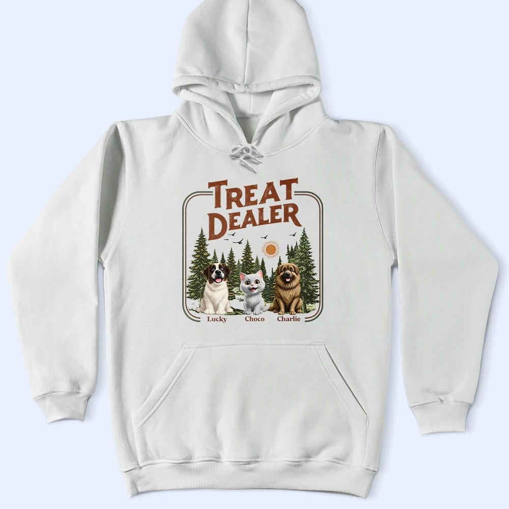 Retro Camping Treat Dealer - Personalized T Shirt