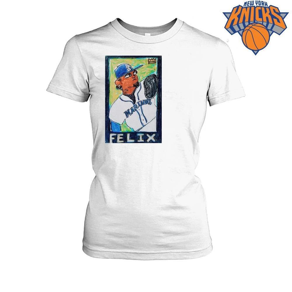 Felix Hernandez King Felix Seattle Mariners Baseball Cartoon shirt