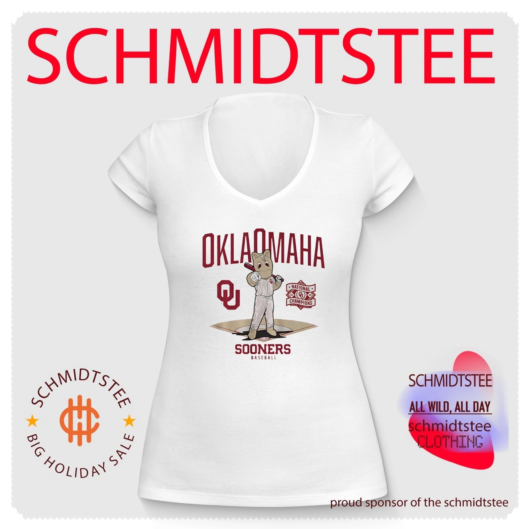 Oklahoma Sooners men’s baseball 2026 NCAA Baseball National Champions shirt